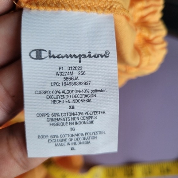 Champion Campus Drawstring T-shirt Top Women's‎ XL Athleisure Sporty Activewear - Picture 11 of 11